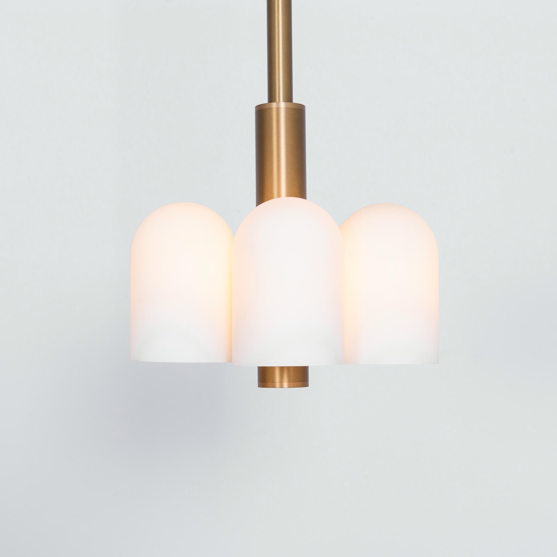 Odyssey 6 Brass Pendant Light by Schwung 12
