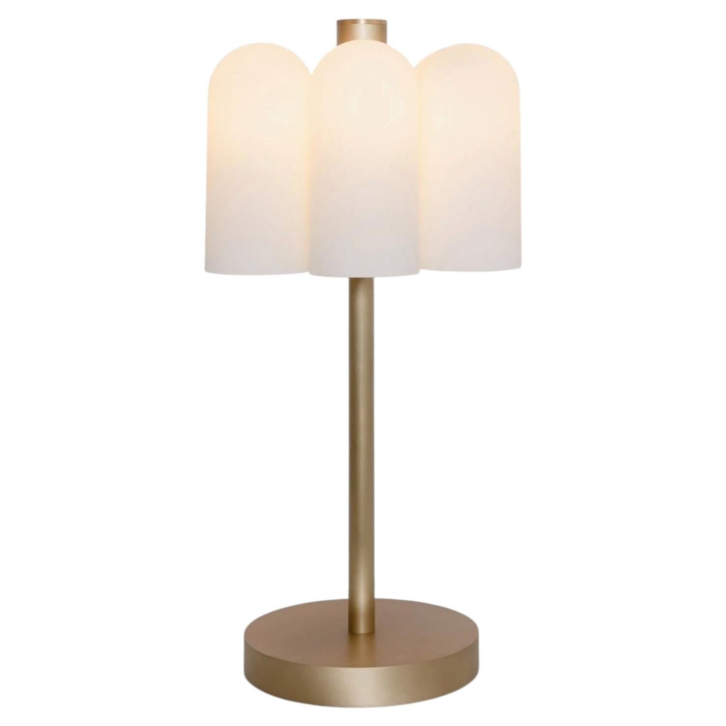 Odyssey 6 Brass Table Lamp by Schwung 1