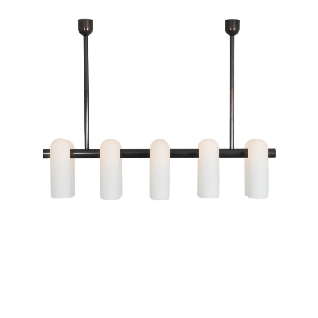 Odyssey Linear SM Black Chandelier by Schwung 1