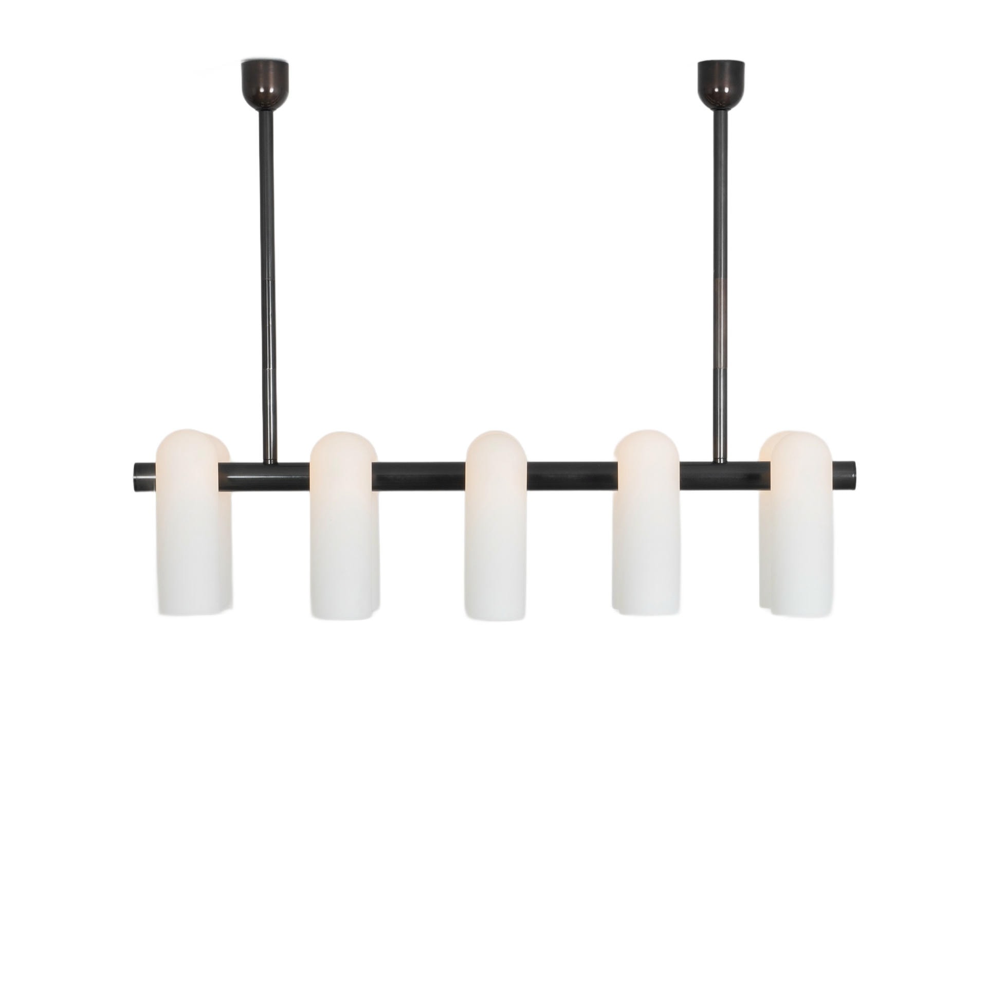 Odyssey Linear SM Black Chandelier by Schwung 1
