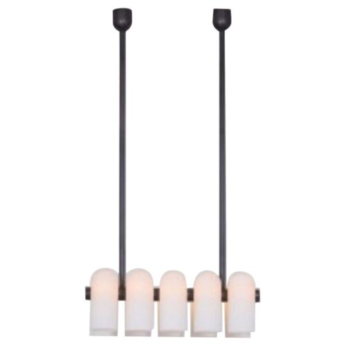 Odyssey Linear SM Black Chandelier by Schwung 1