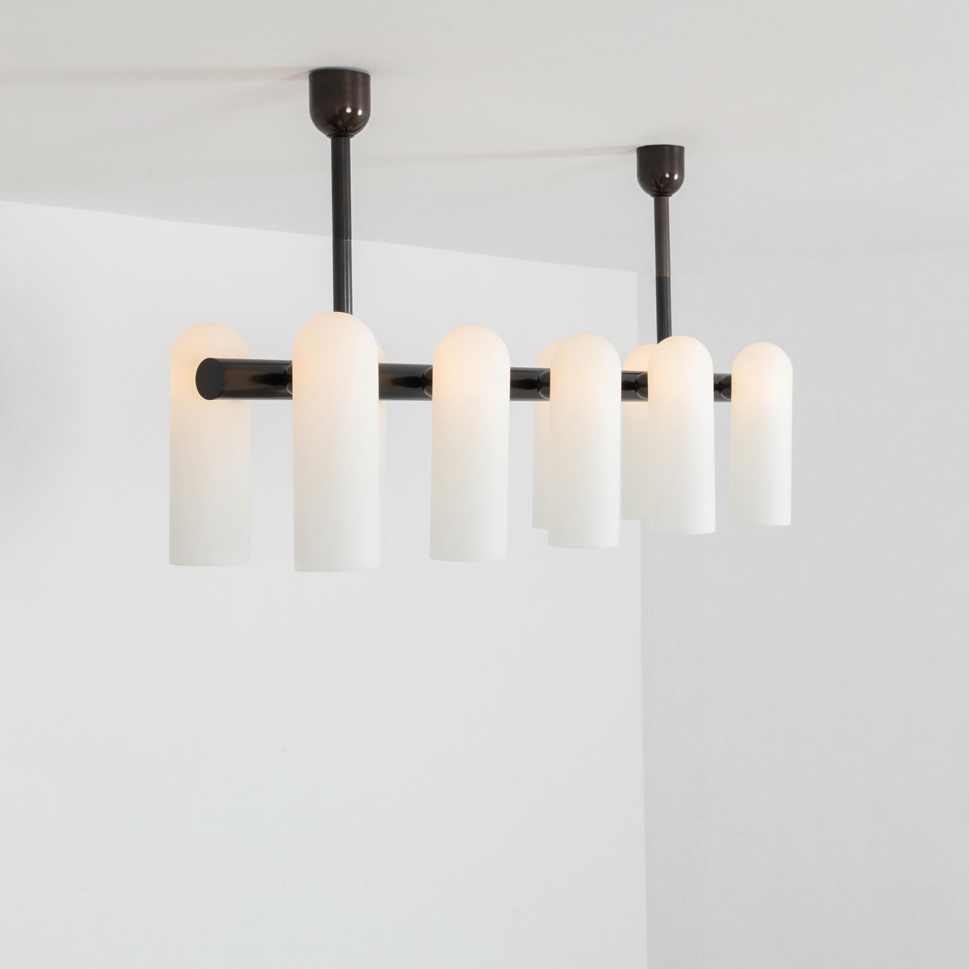Odyssey Linear SM Black Chandelier by Schwung 3