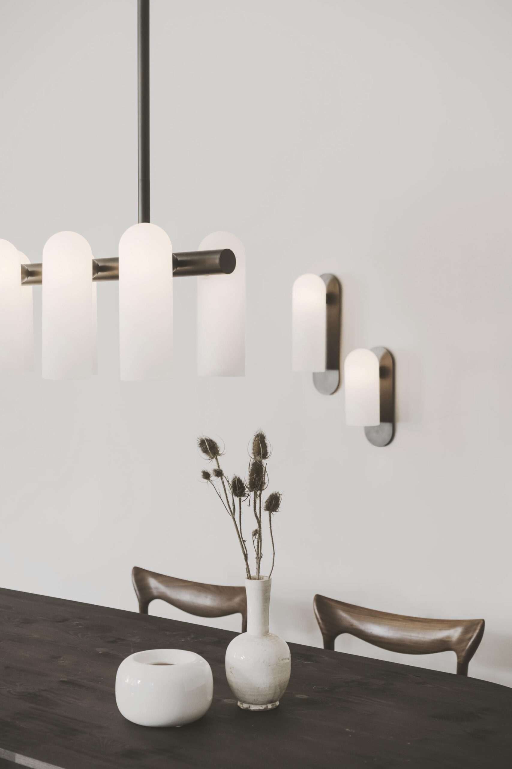 Odyssey Linear SM Black Chandelier by Schwung 8