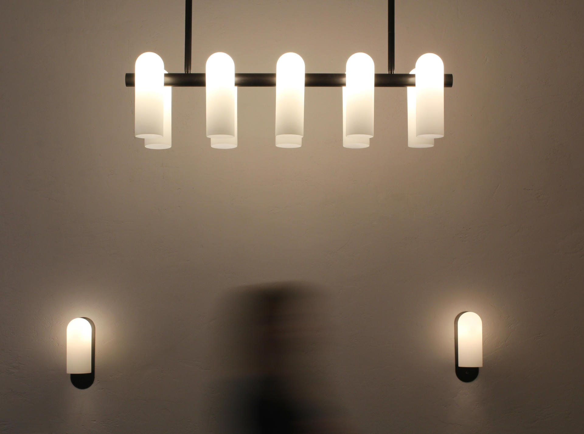 Odyssey Linear SM Black Chandelier by Schwung 9