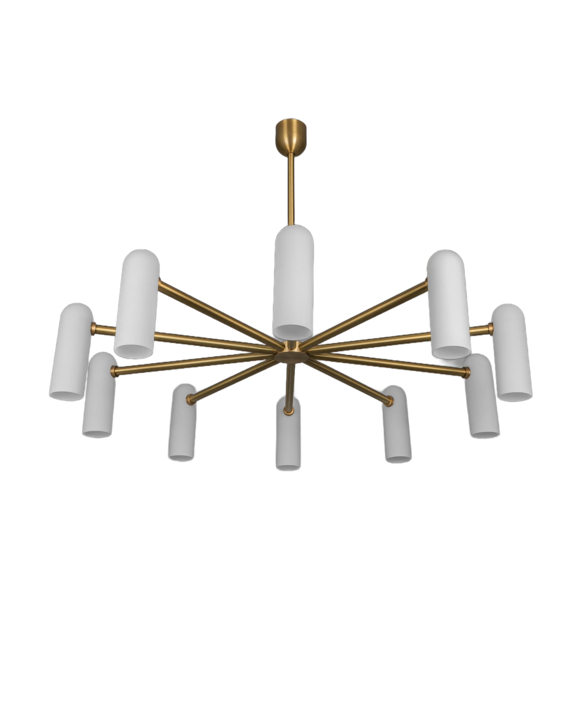 Odyssey Round LG Brass Chandelier by Schwung 1
