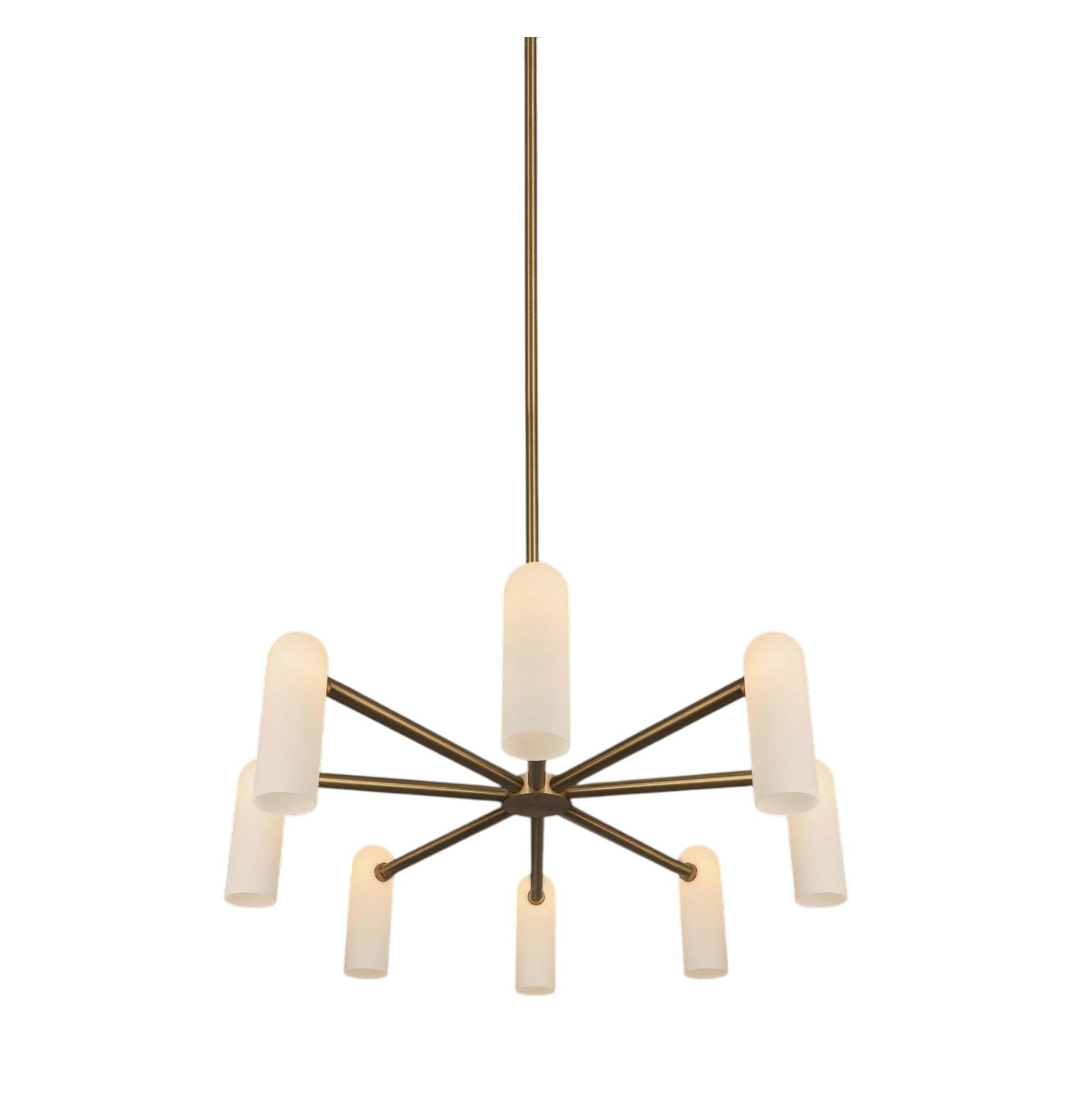 Odyssey Round MD Brass Chandelier by Schwung 1