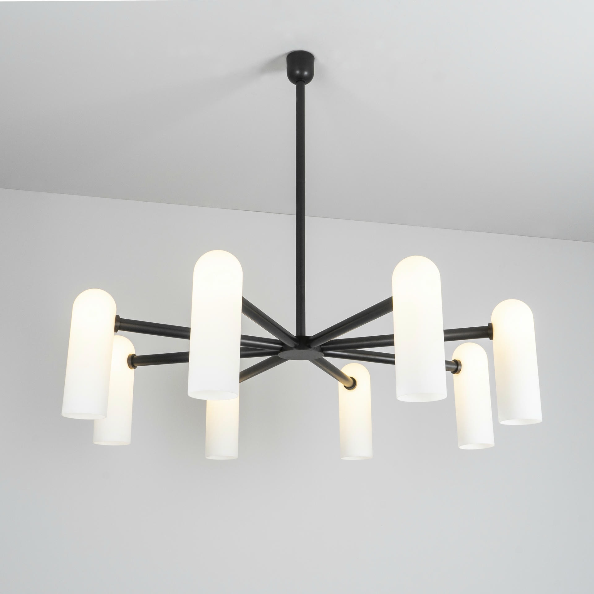 Odyssey Round MD Brass Chandelier by Schwung 4