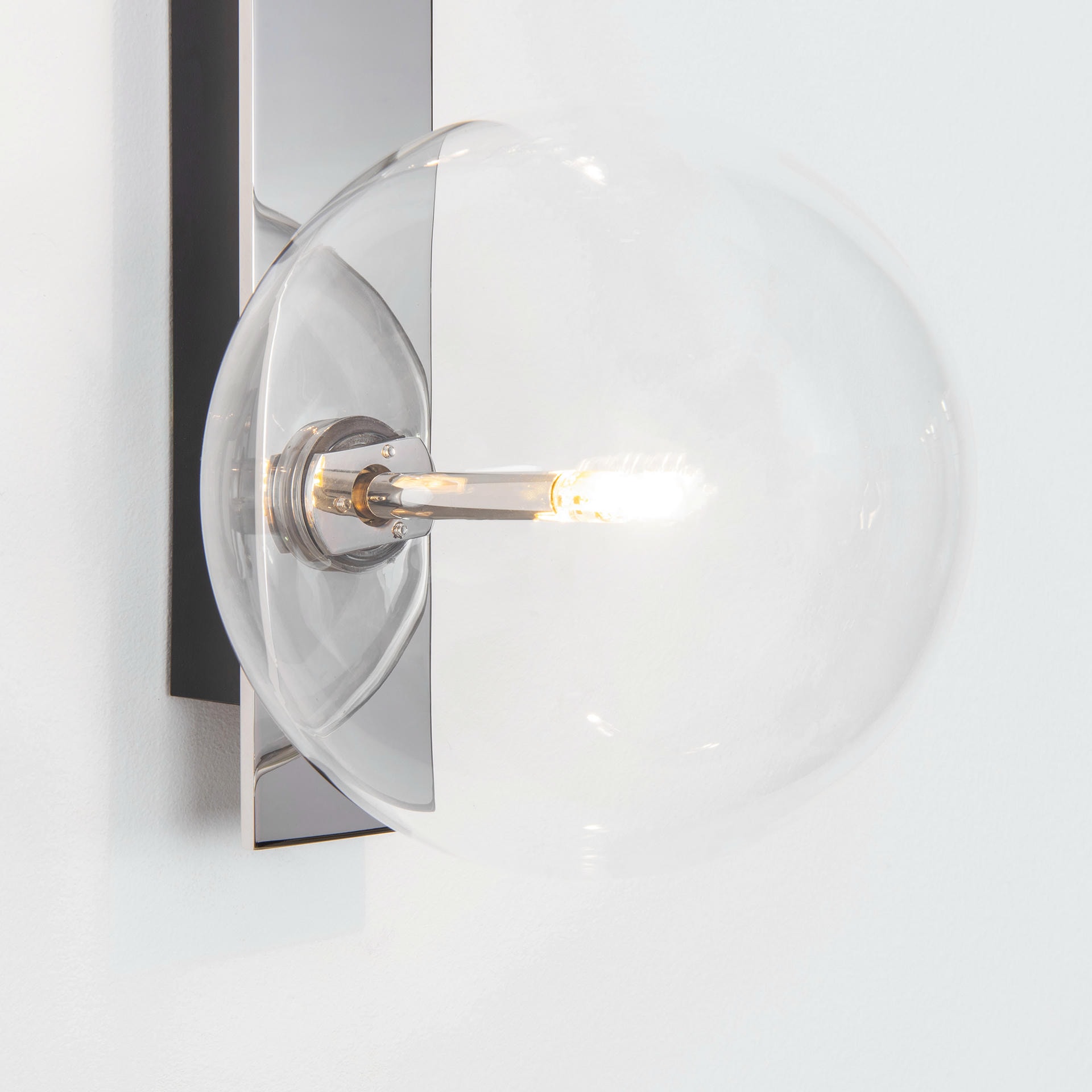 Oslo Triple Brass Wall Sconce by Schwung 7
