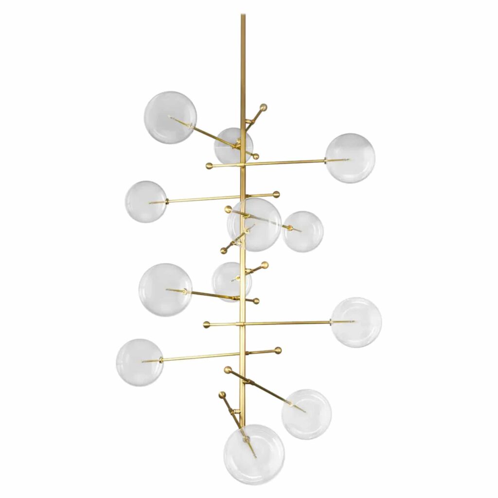 RD15 12 Arms Chandelier by Schwung 4
