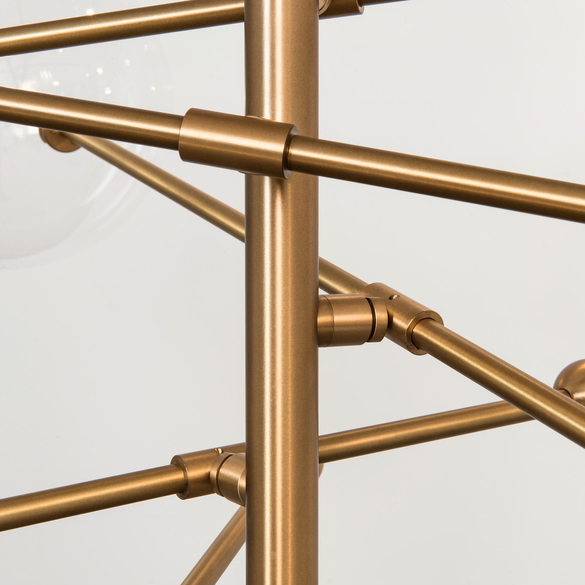 RD15 12 Arms Polished Nickel Chandelier by Schwung 13