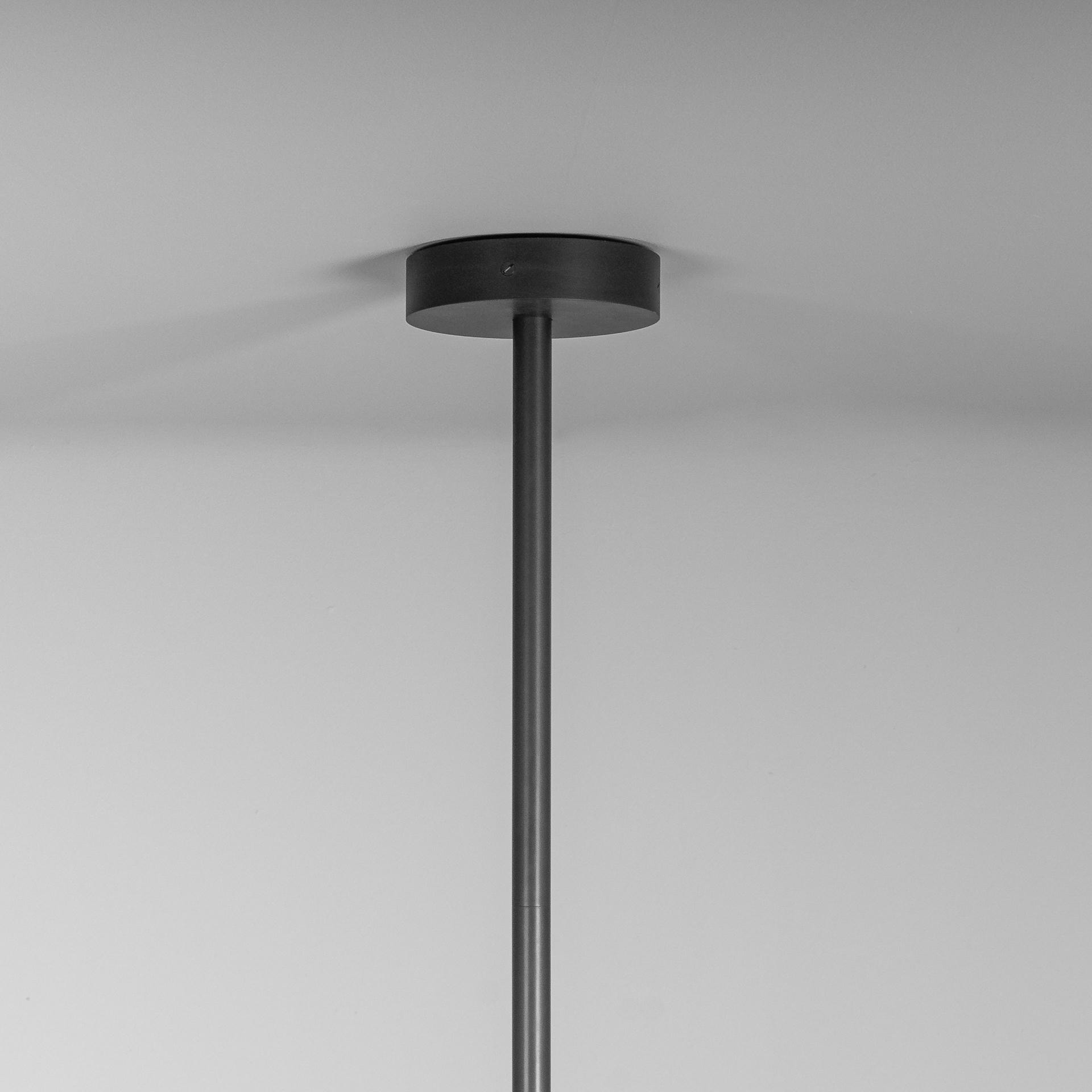 RD15 3 Arms Black Gunmetal Chandelier by Schwung 7