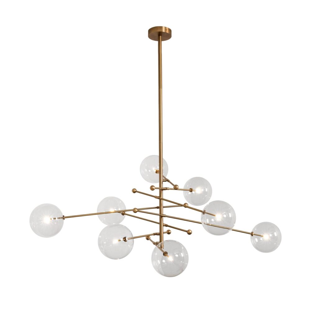 RD15 8 Arms Chandelier by Schwung 1