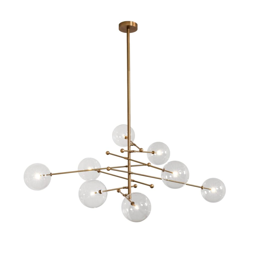 RD15 8 Arms Chandelier by Schwung 1