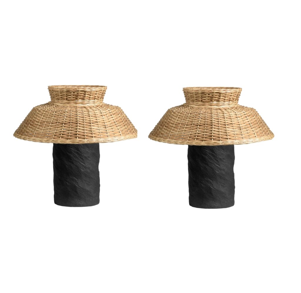 Set Of 2 Strikha Table Lamps by FAINA 1
