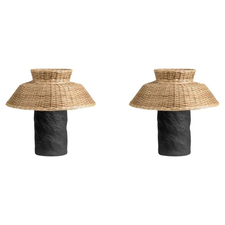 Set Of 2 Strikha Table Lamps by FAINA 1