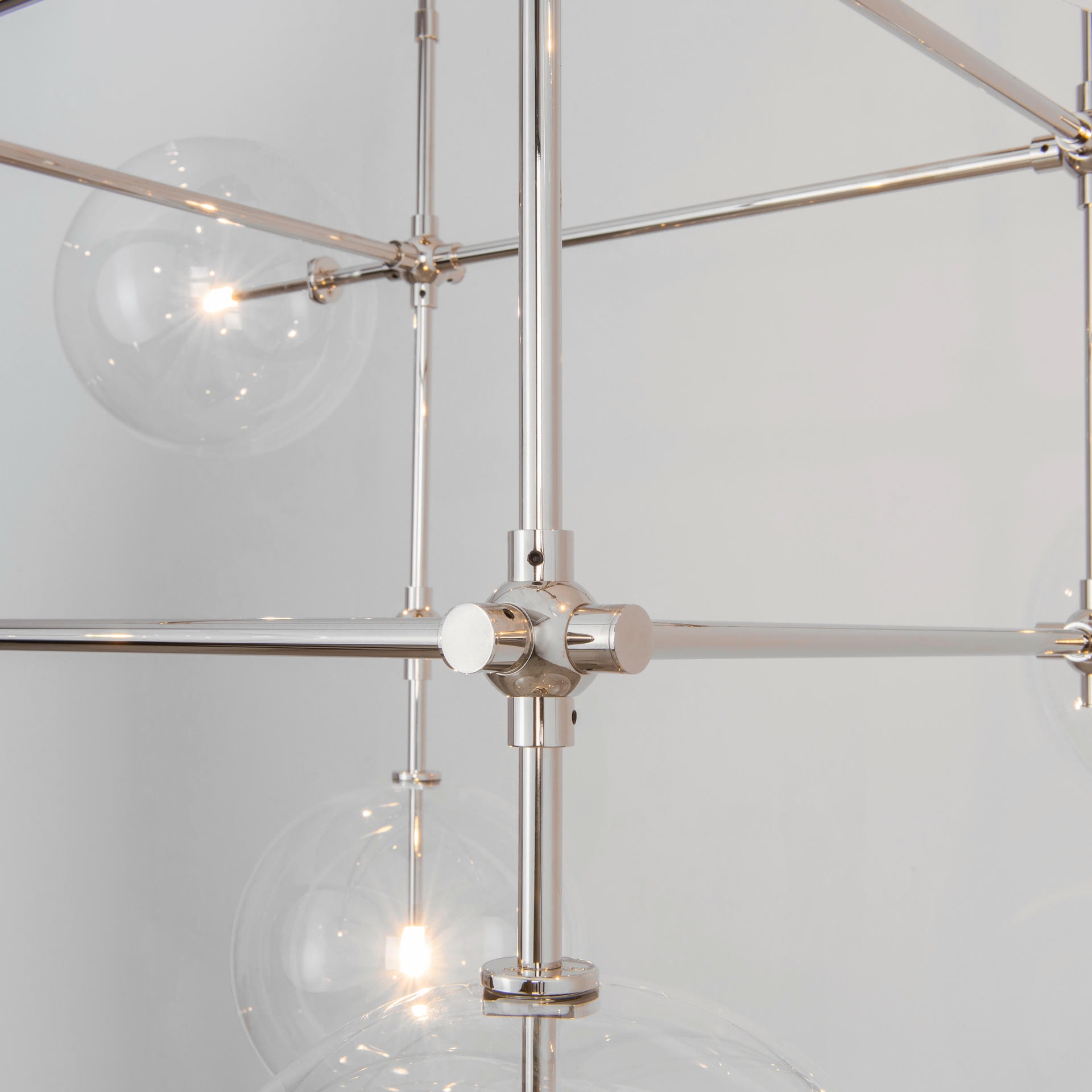 Soap 6 Dt Brass Chandelier by Schwung 5