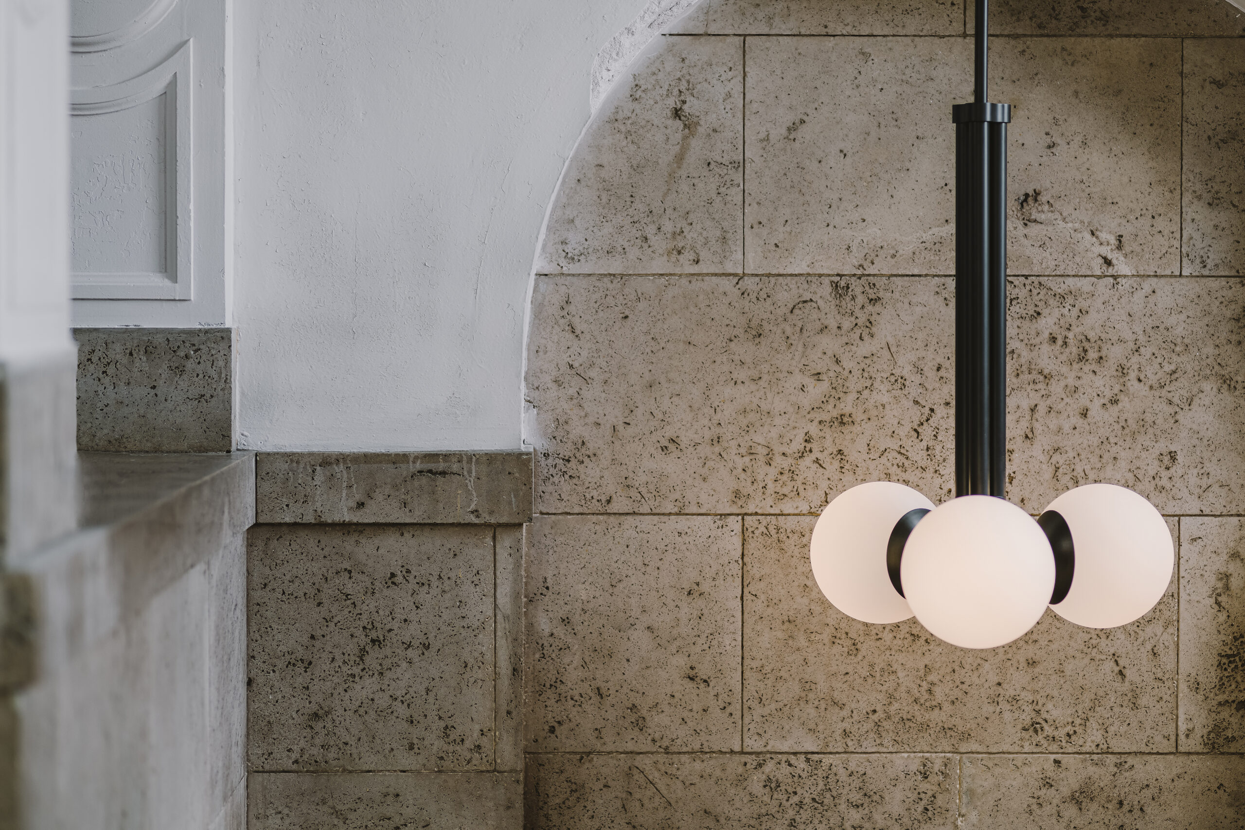Tubular MD Polished Nickel Pendant Light by Schwung 3
