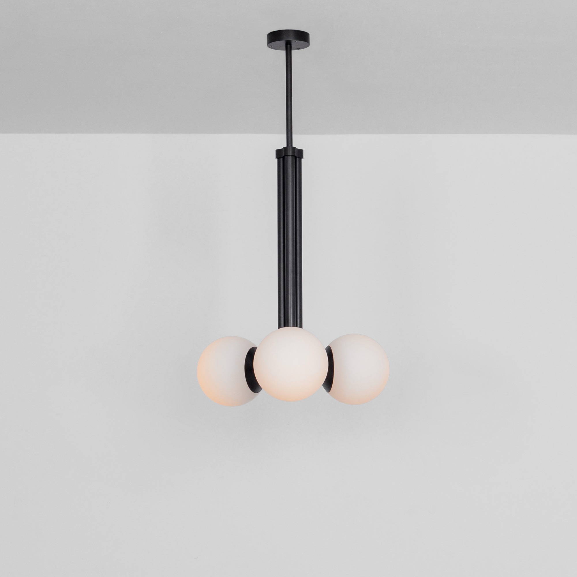 Tubular MD Polished Nickel Pendant Light by Schwung 6
