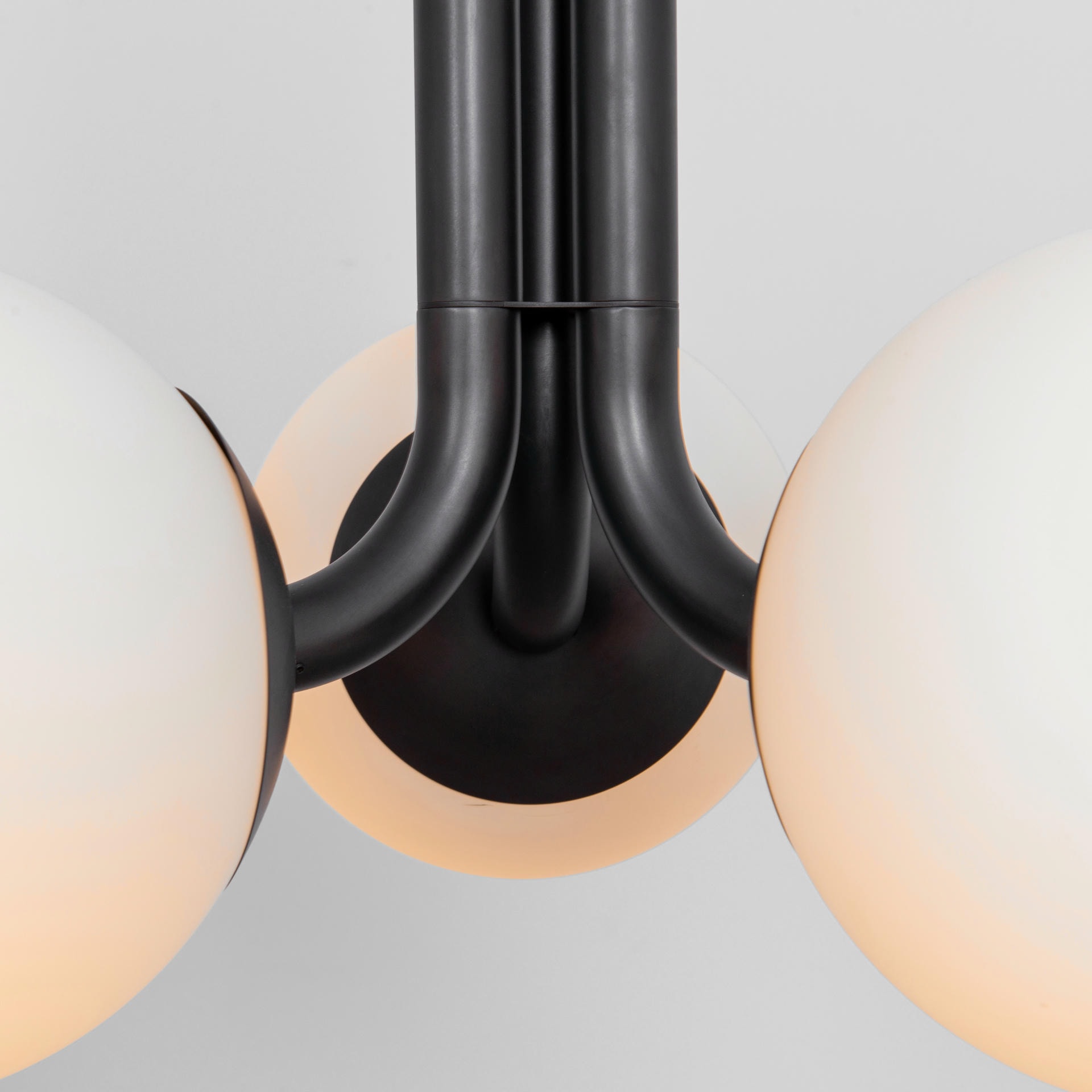 Tubular SM Black Pendant Light 3 by Schwung 3