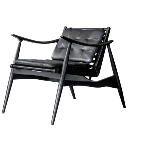 Black Atra Lounge Chair by Atra Design 1