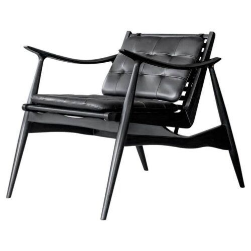 Black Atra Lounge Chair by Atra Design 1