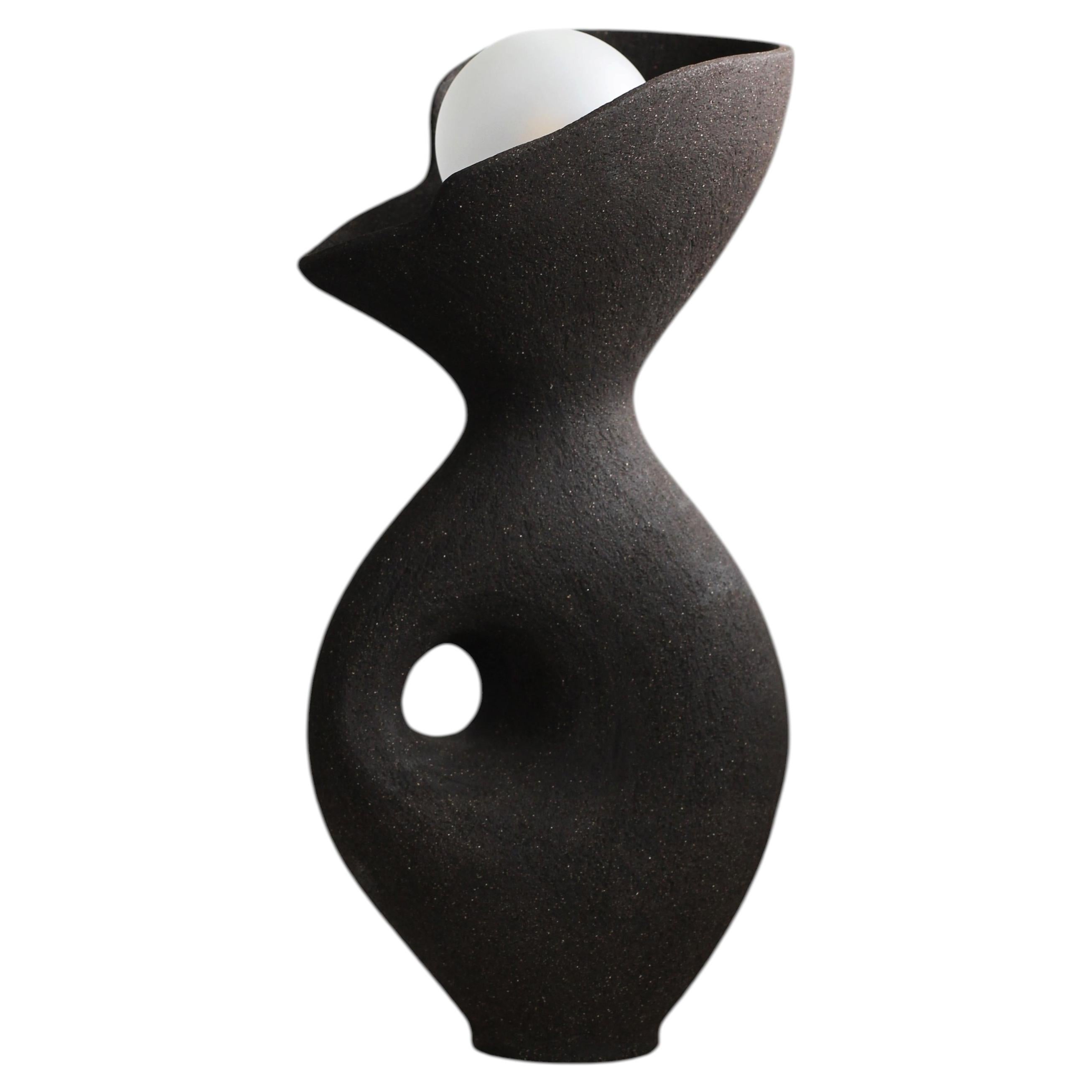 Black Exo Lamp by Abid Javed 1