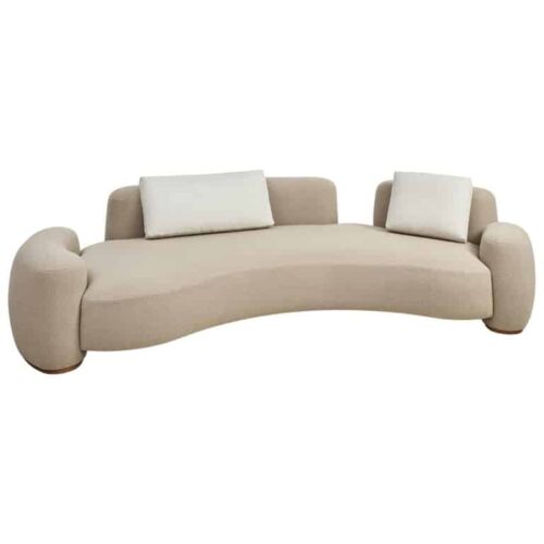 Beige baba sofa by Gisbert Poppler 1