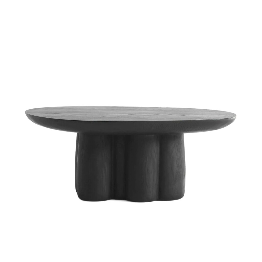 Contemporary Black Coffee Table by FAINA 1