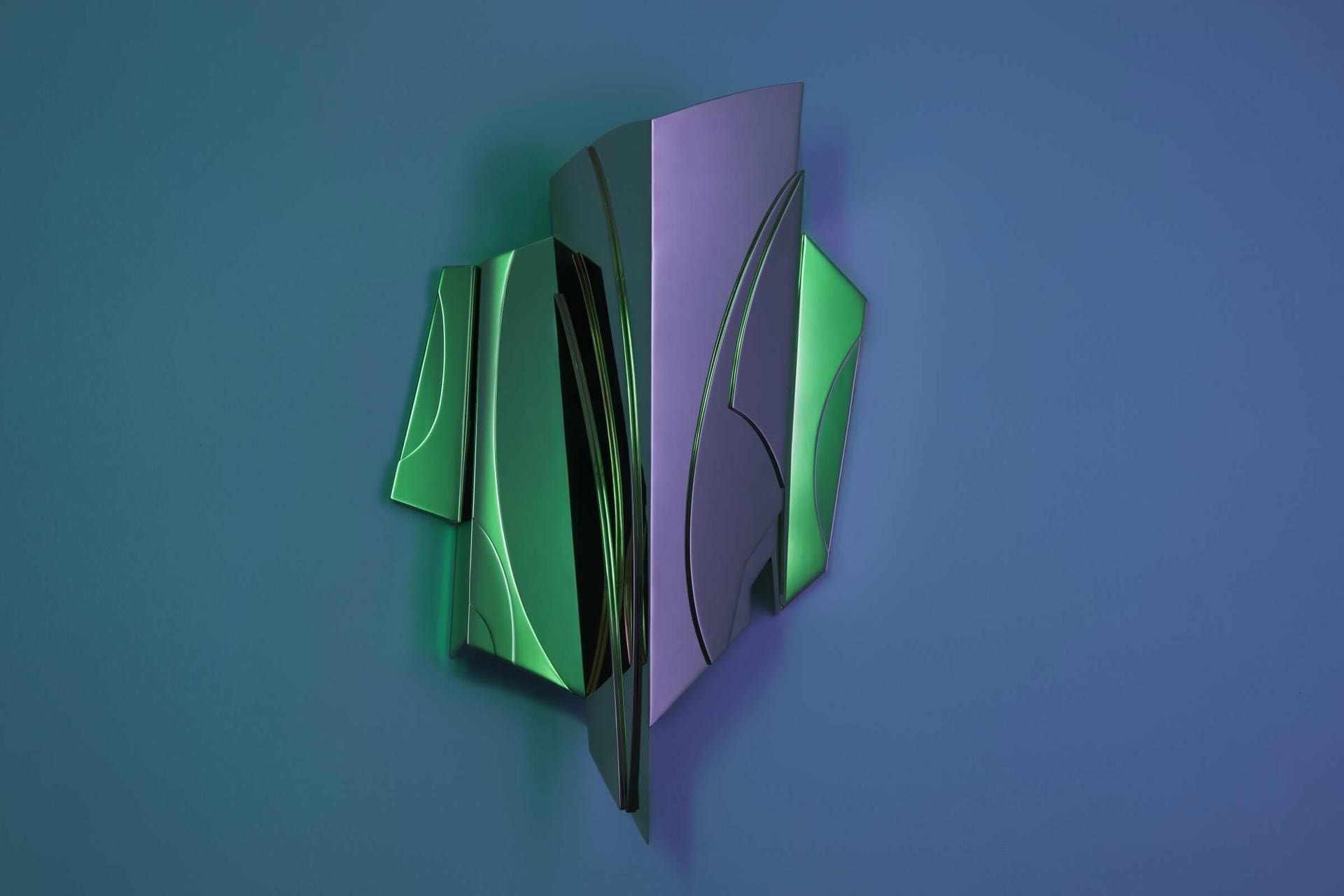 Cross Bitume Wall Lamp by Jennifer Midoz 8
