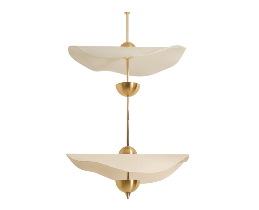 Envolée Double Pendant Light by Jennifer Midoz 1