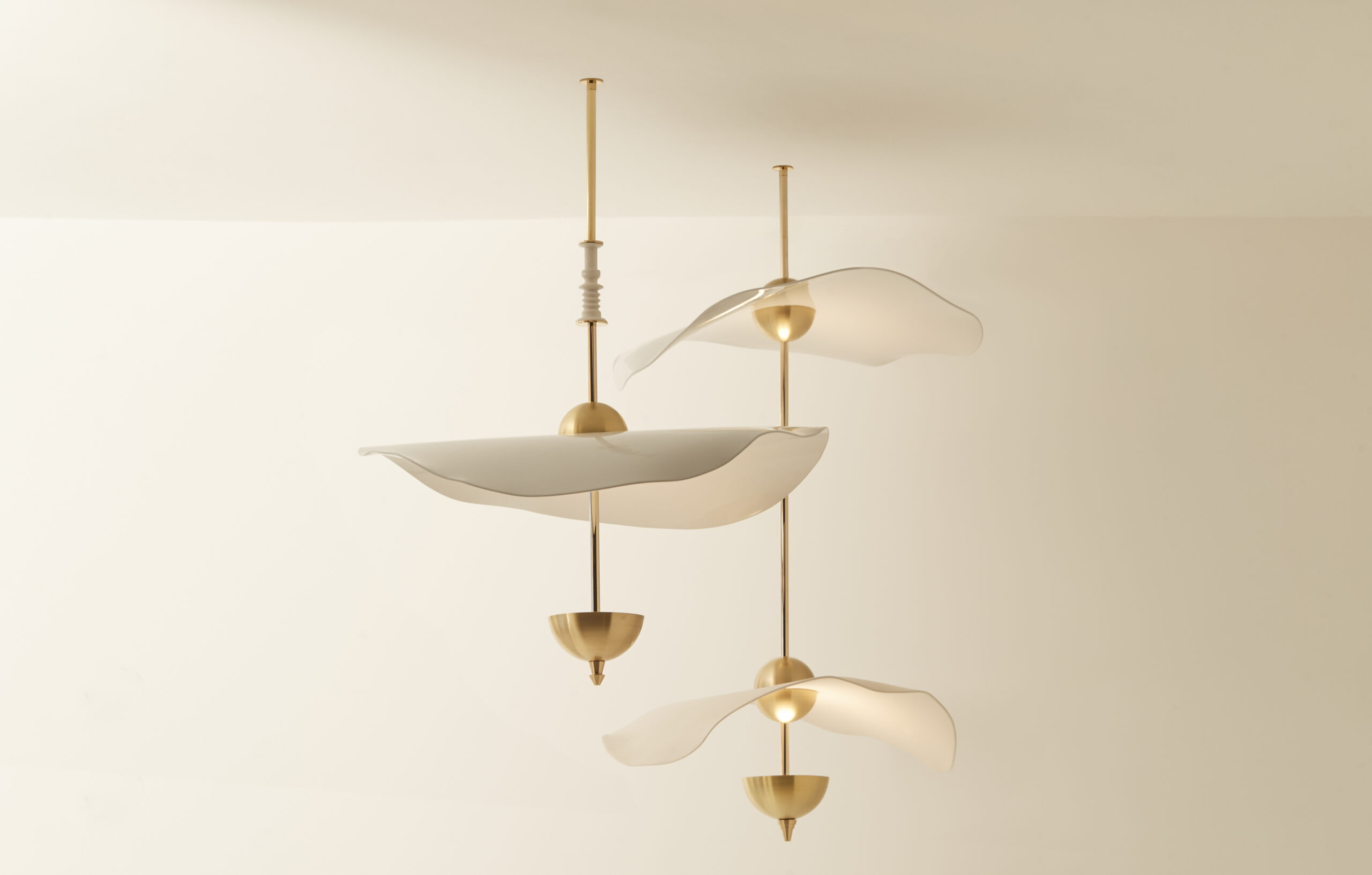 Envolée Double Pendant Light by Jennifer Midoz 2