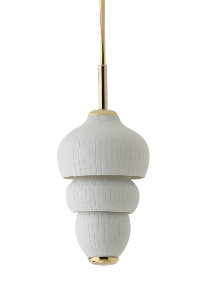 Glaïeul Small Pendant Light by Jennifer Midoz 1