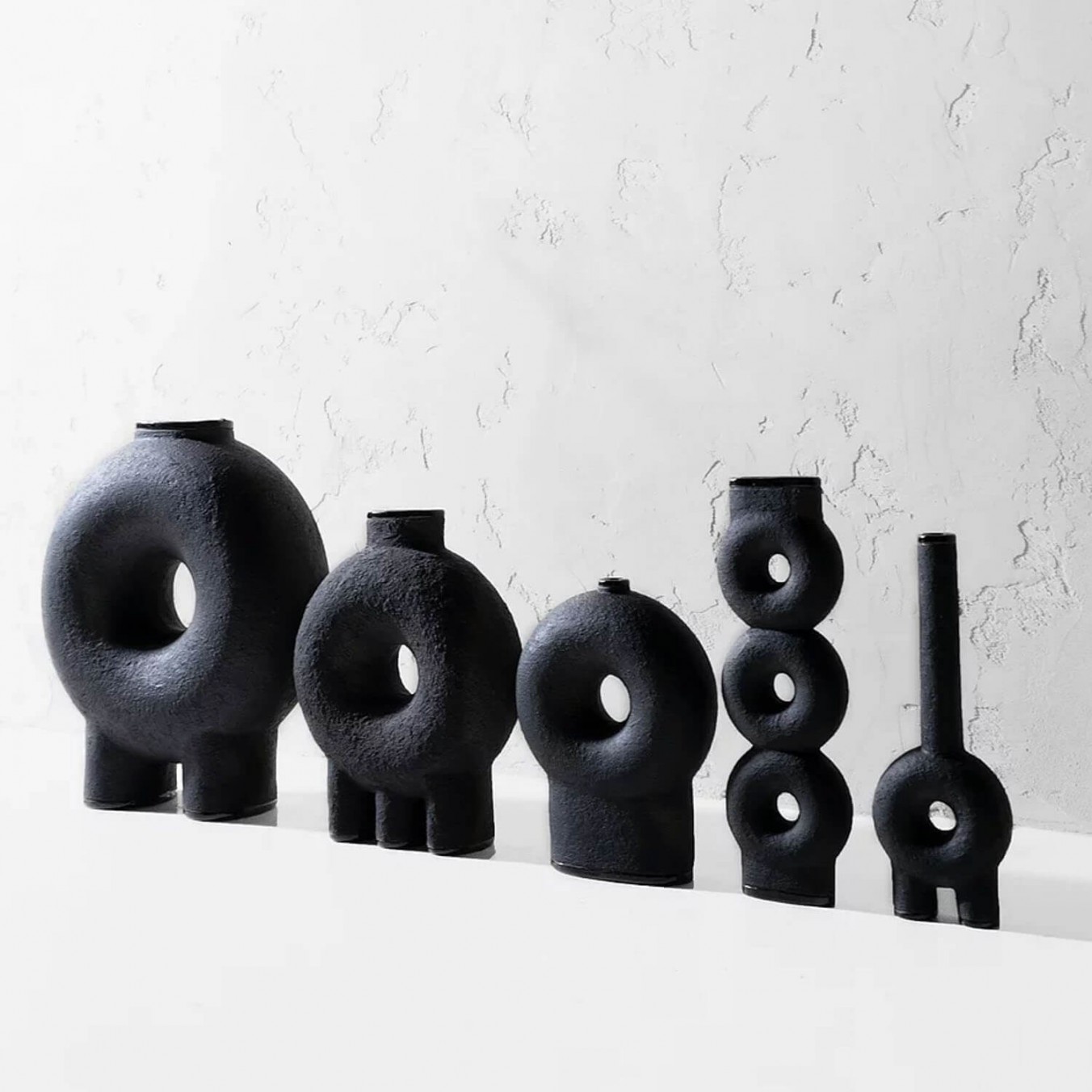 Long Neck Ceramic Vase by Faina 4