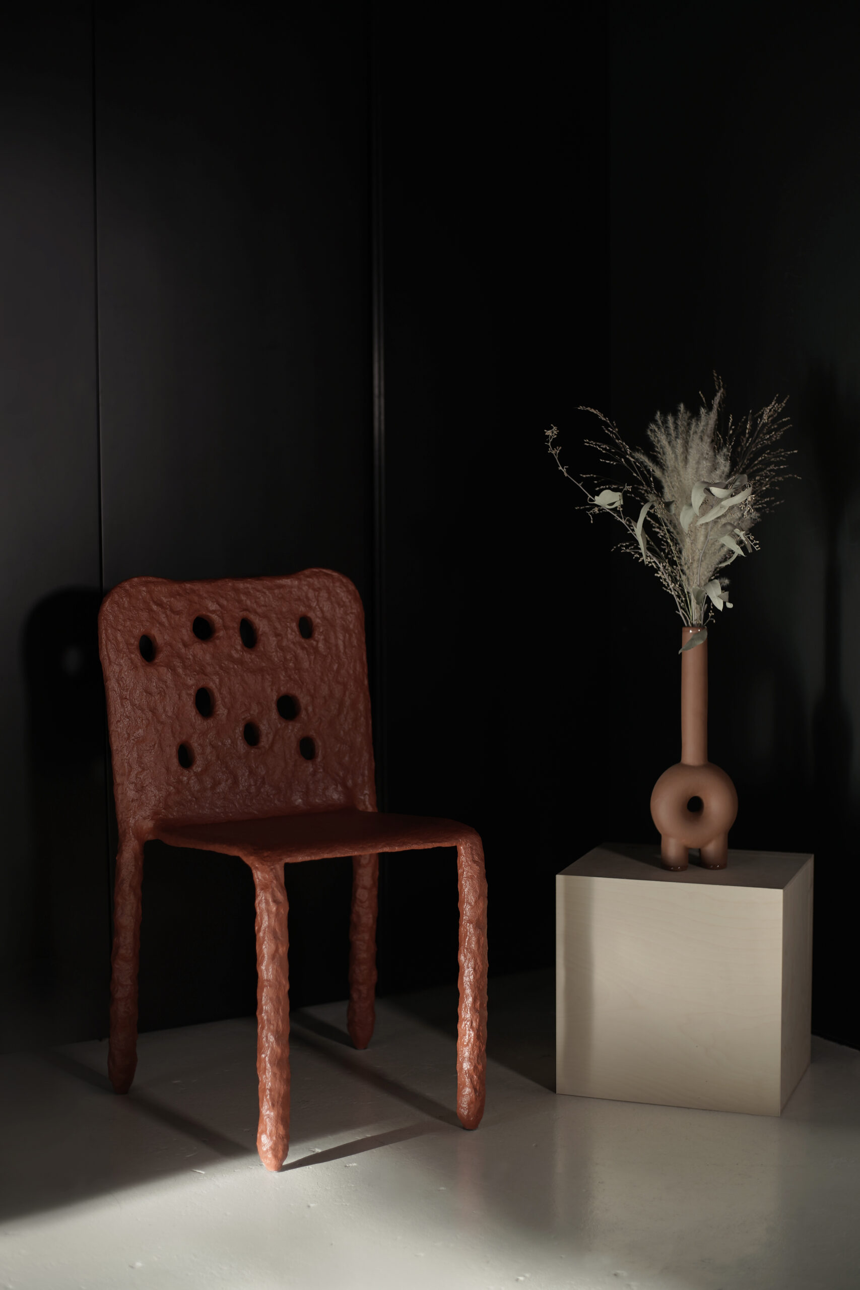 Long Neck Ceramic Vase by Faina 7