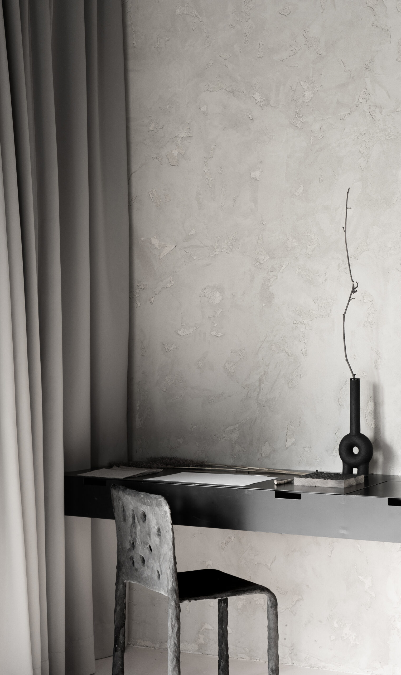 Long Neck Ceramic Vase by Faina 9