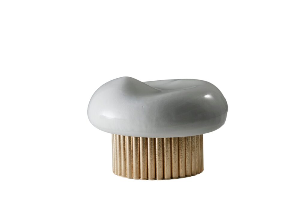 Round Merveilleux 01 Stool by Jennifer Midoz 1