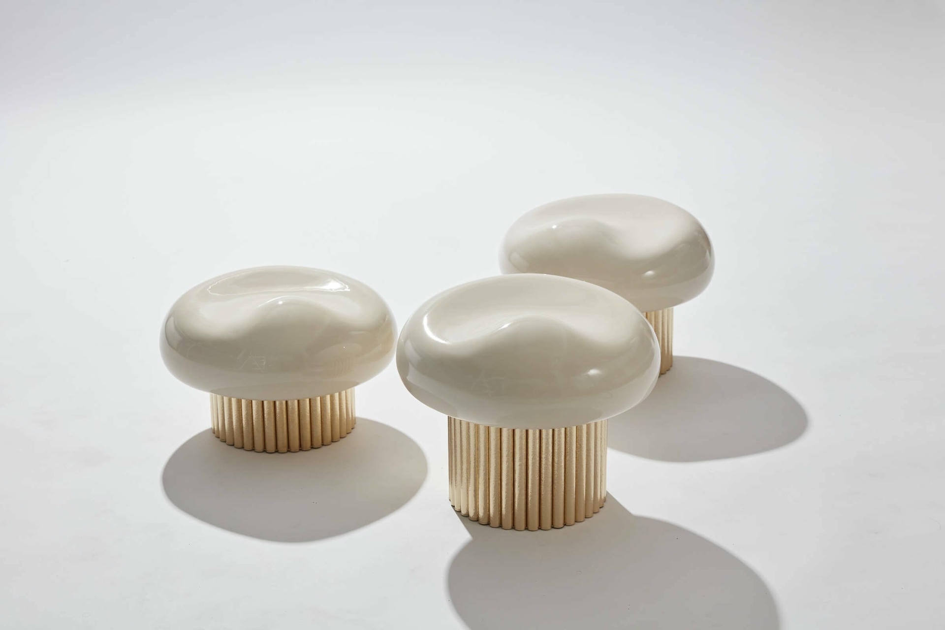 Round Merveilleux 01 Stool by Jennifer Midoz 7
