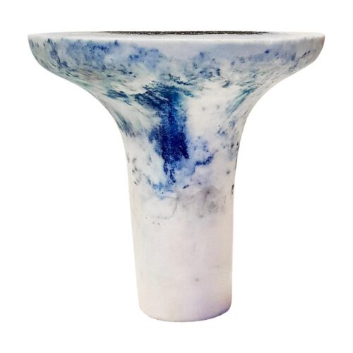 Unique Blue Marbled Salts Gueridon Roxane Lahidji 1