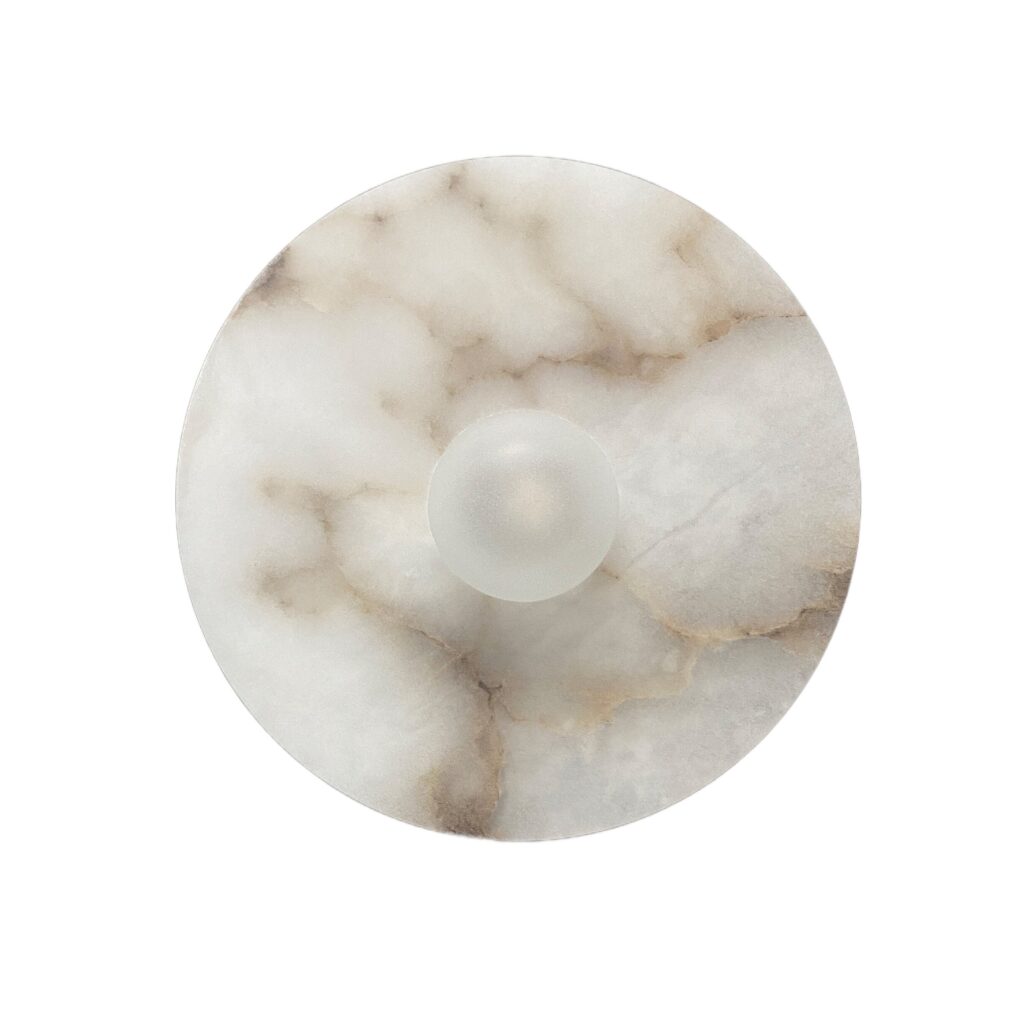 Alba Simple Wall XL Alabaster Light by Contain 1