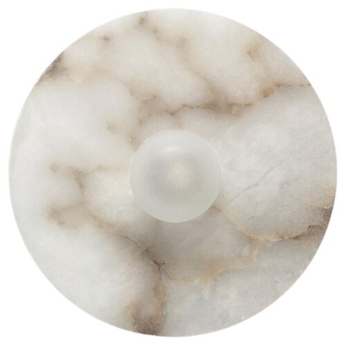 Alba simple wall XL Alabaster light by Contain 1