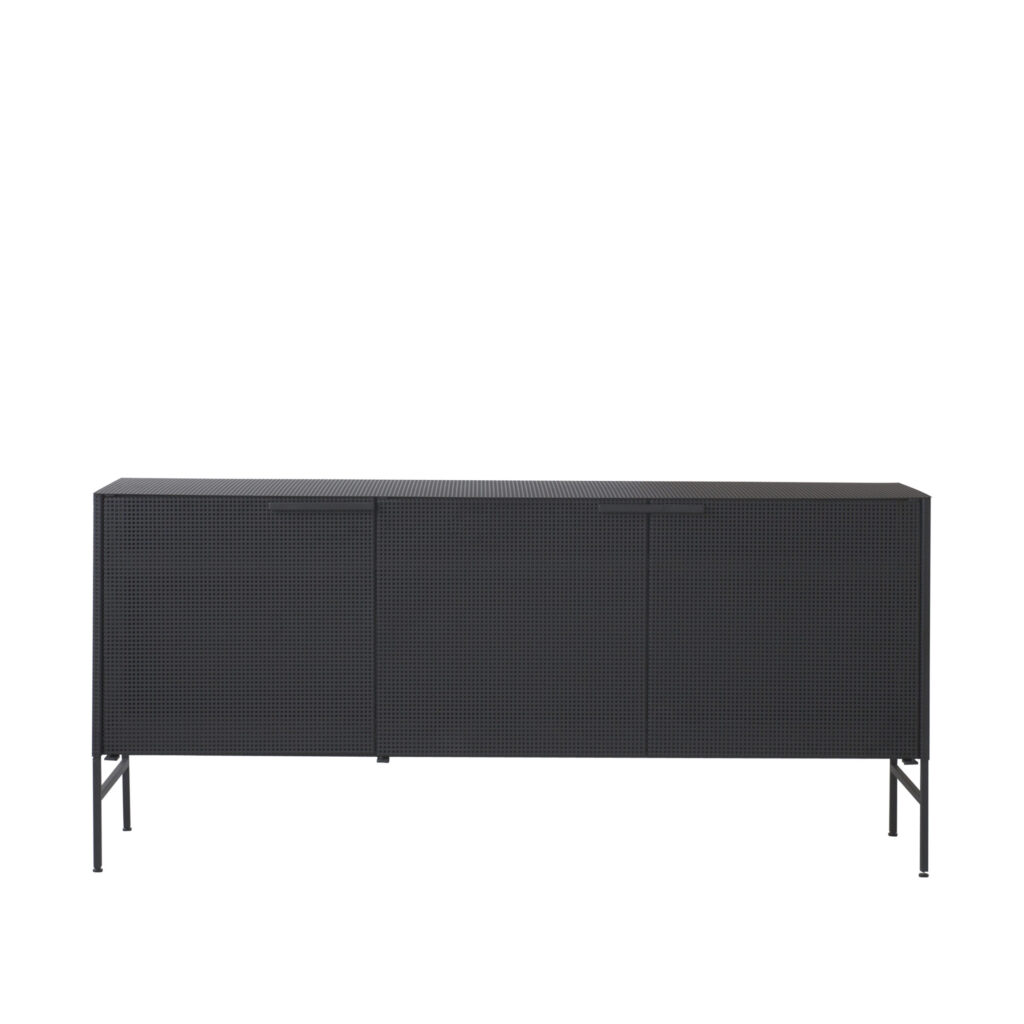 Black Grid Sideboard by Kristina Dam Studio 1