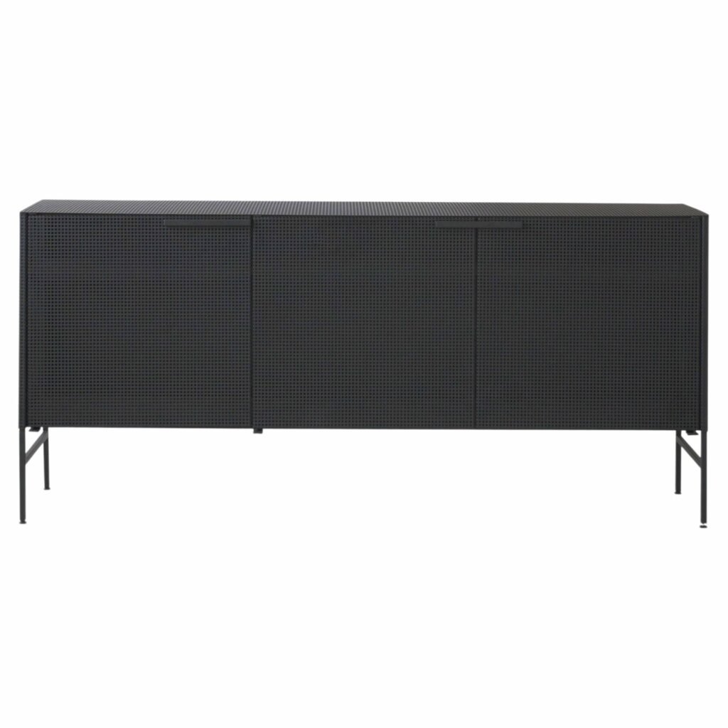 Black Grid Sideboard by Kristina Dam Studio 1