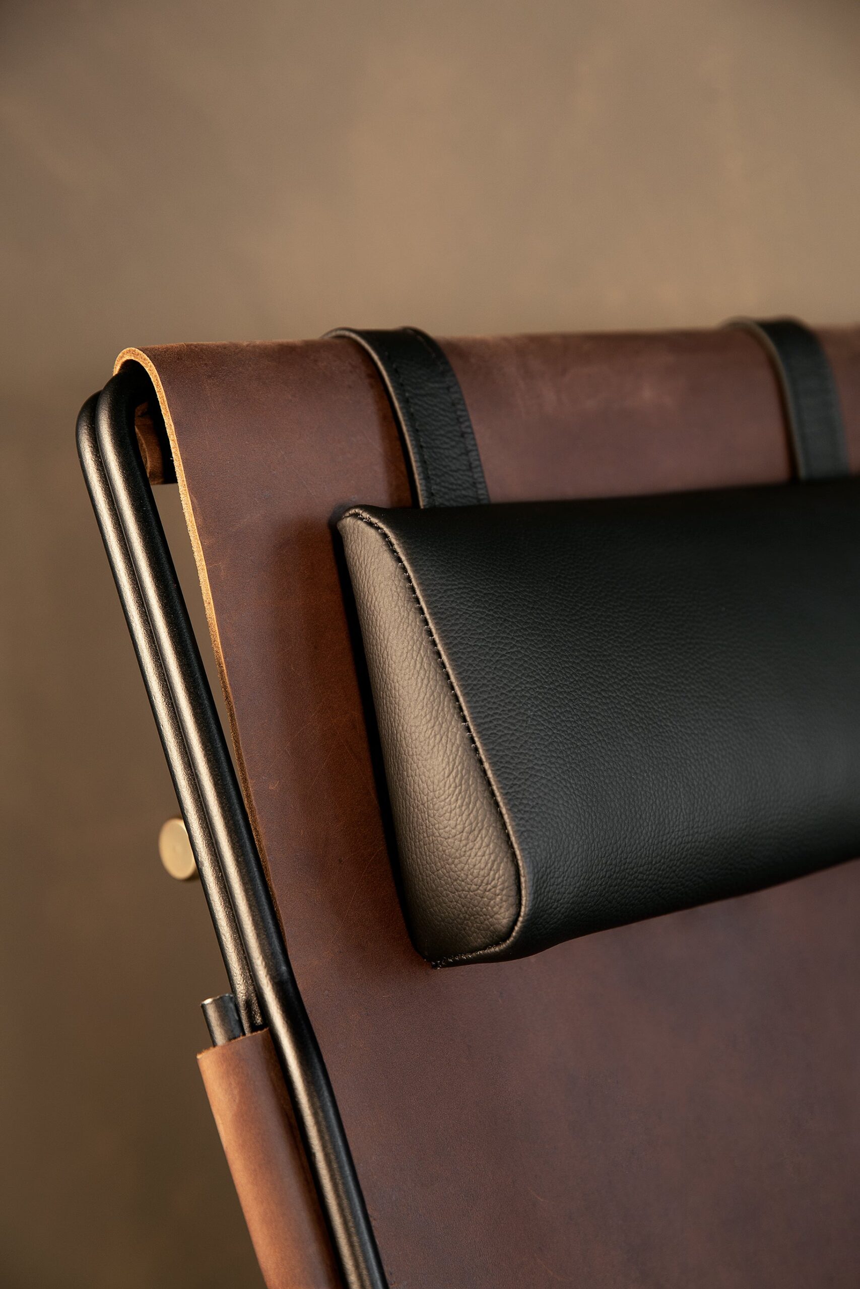 Brown Lounge Chair by Estudio Andean 16