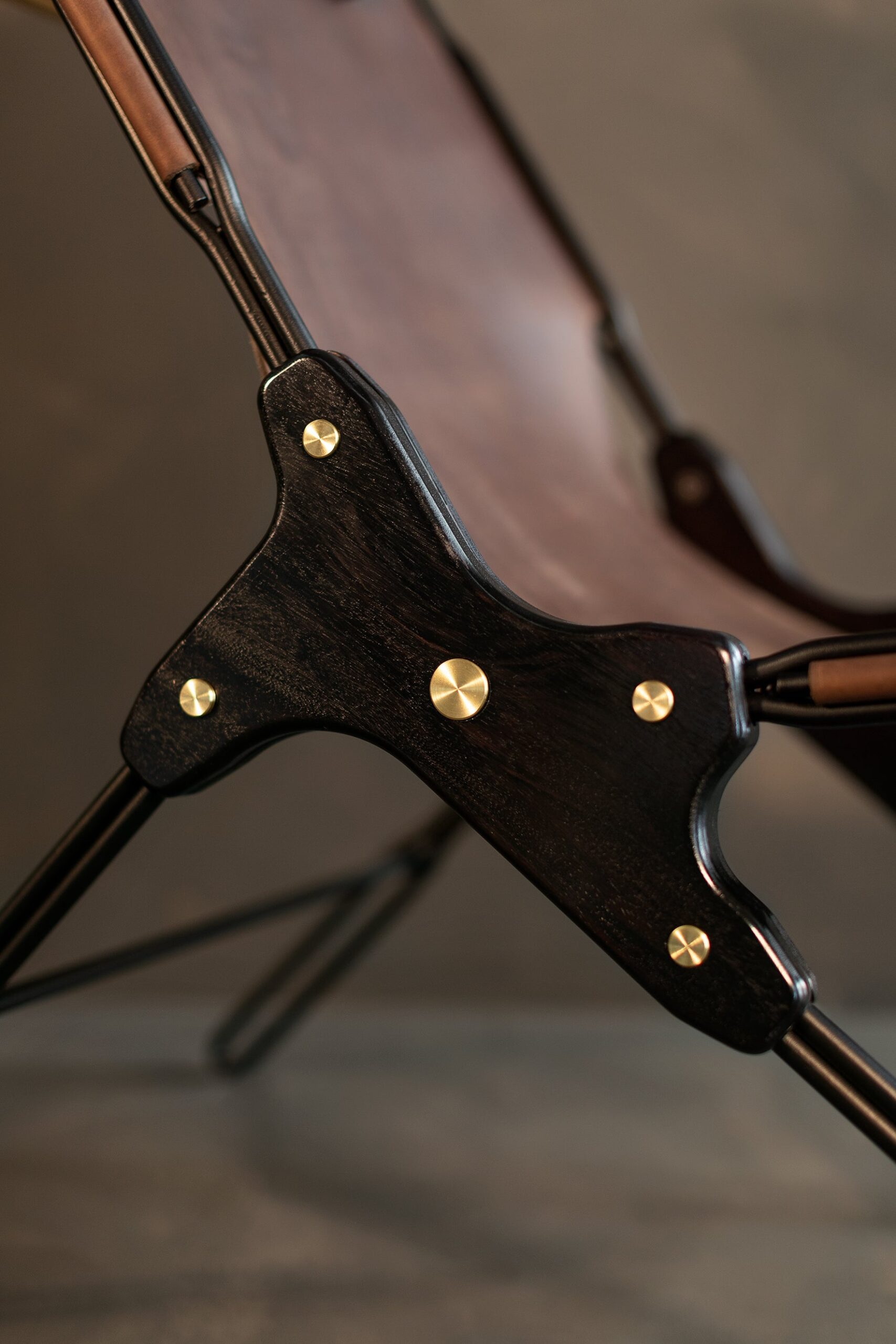 Brown Lounge Chair by Estudio Andean 18