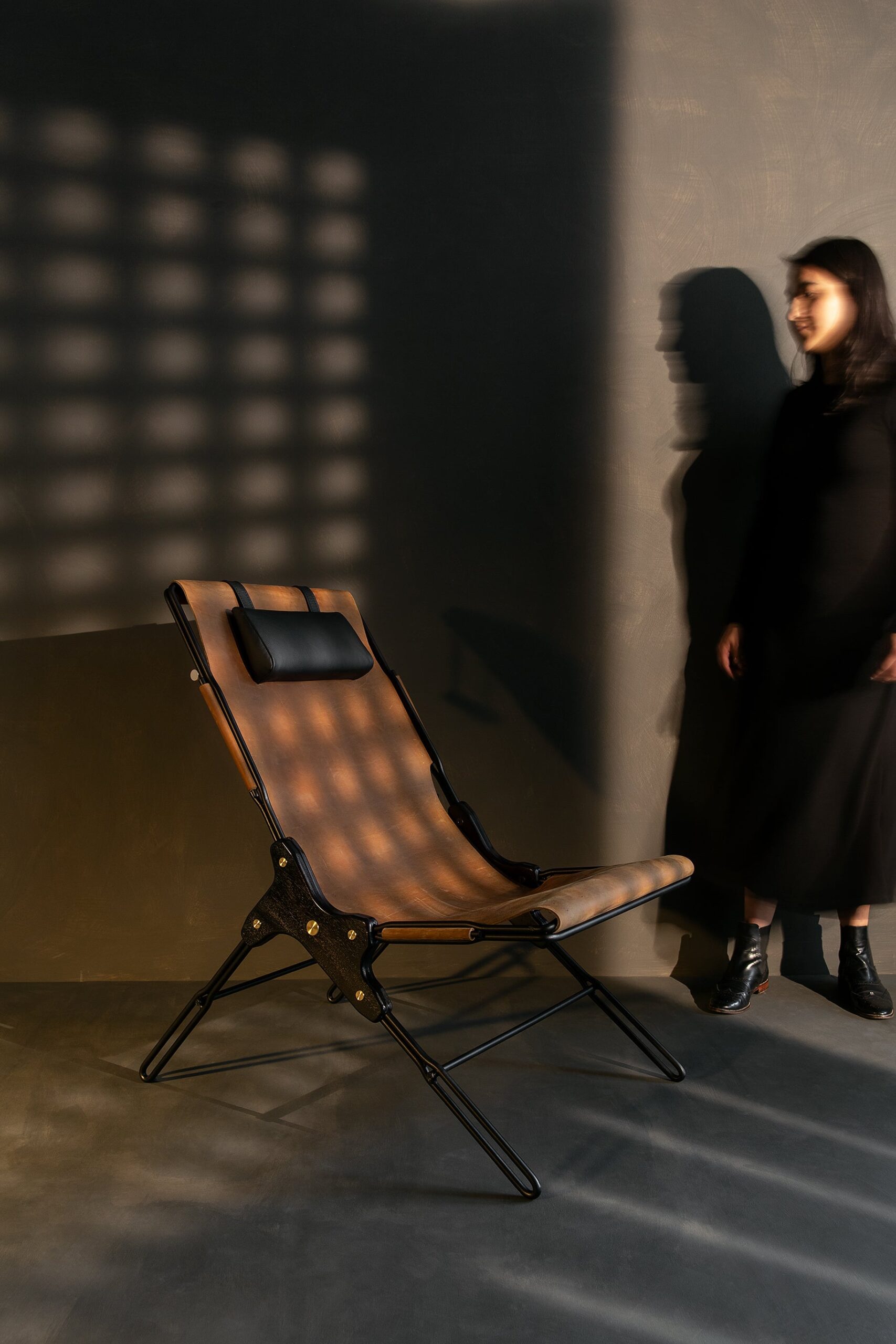 Brown Lounge Chair by Estudio Andean 19