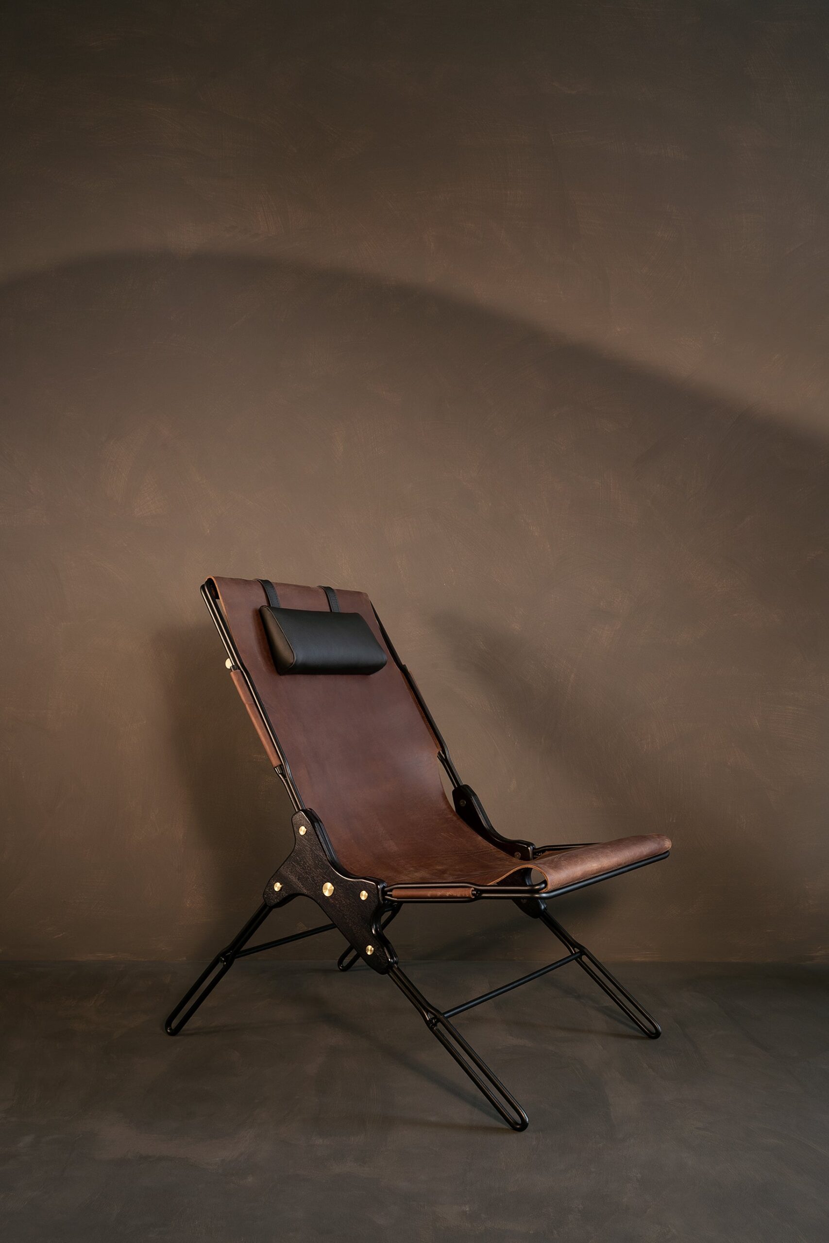 Brown Lounge Chair by Estudio Andean 2