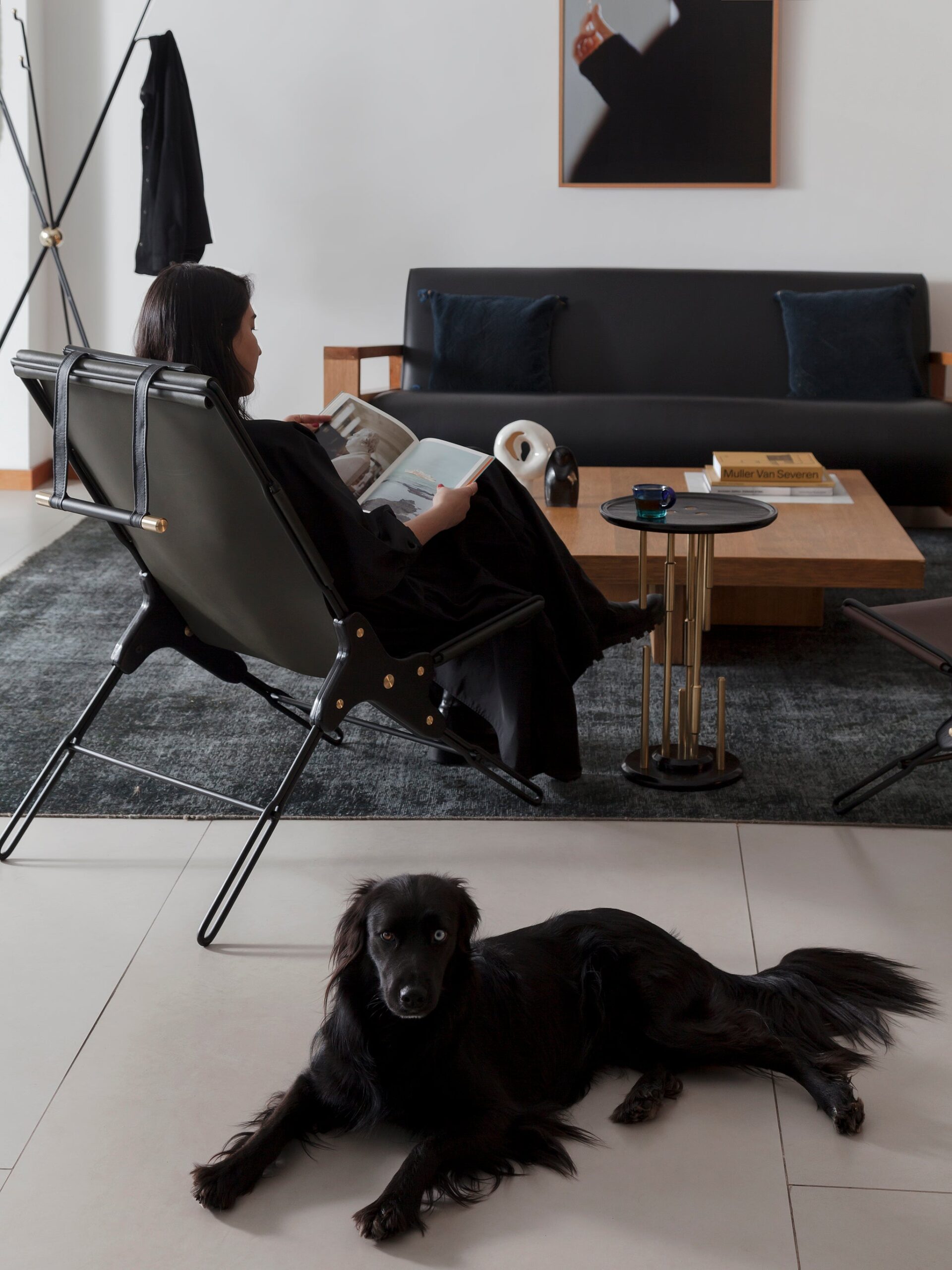 Brown Lounge Chair by Estudio Andean 4