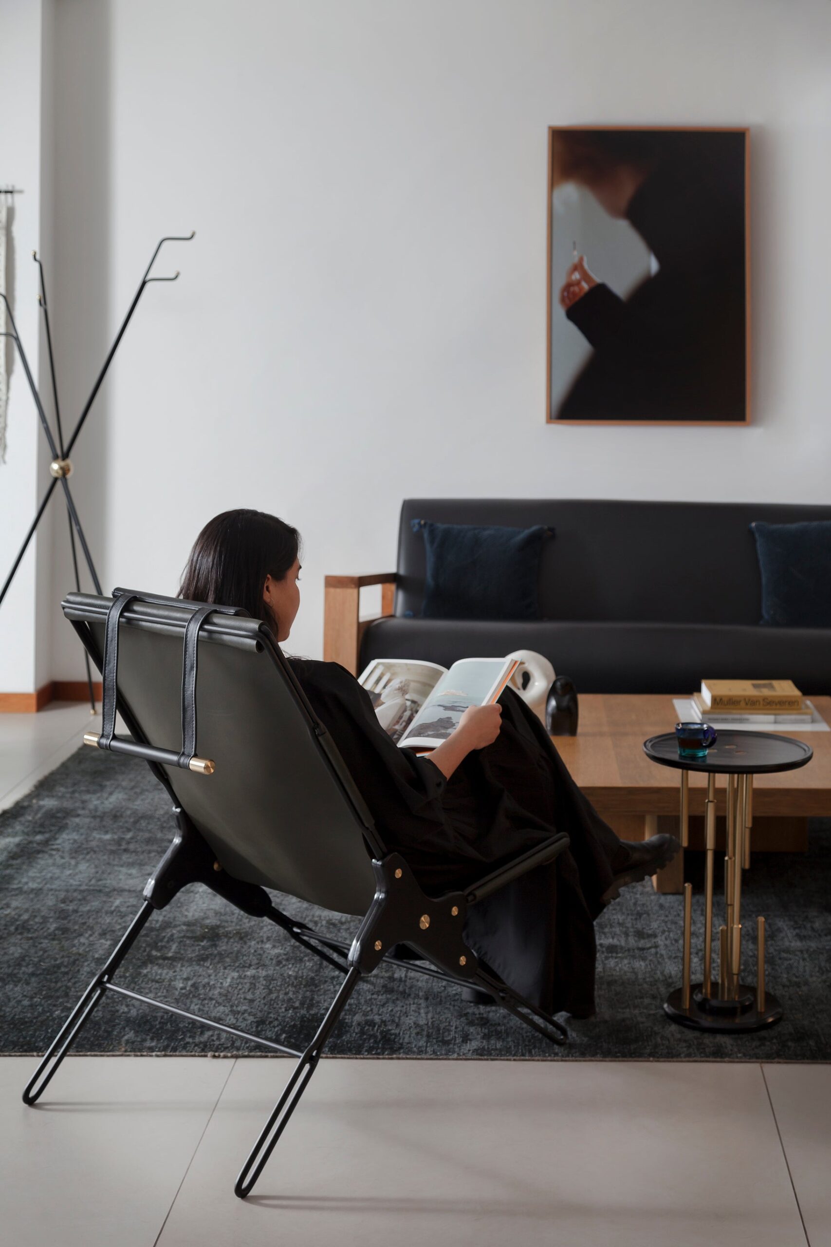 Brown Lounge Chair by Estudio Andean 5