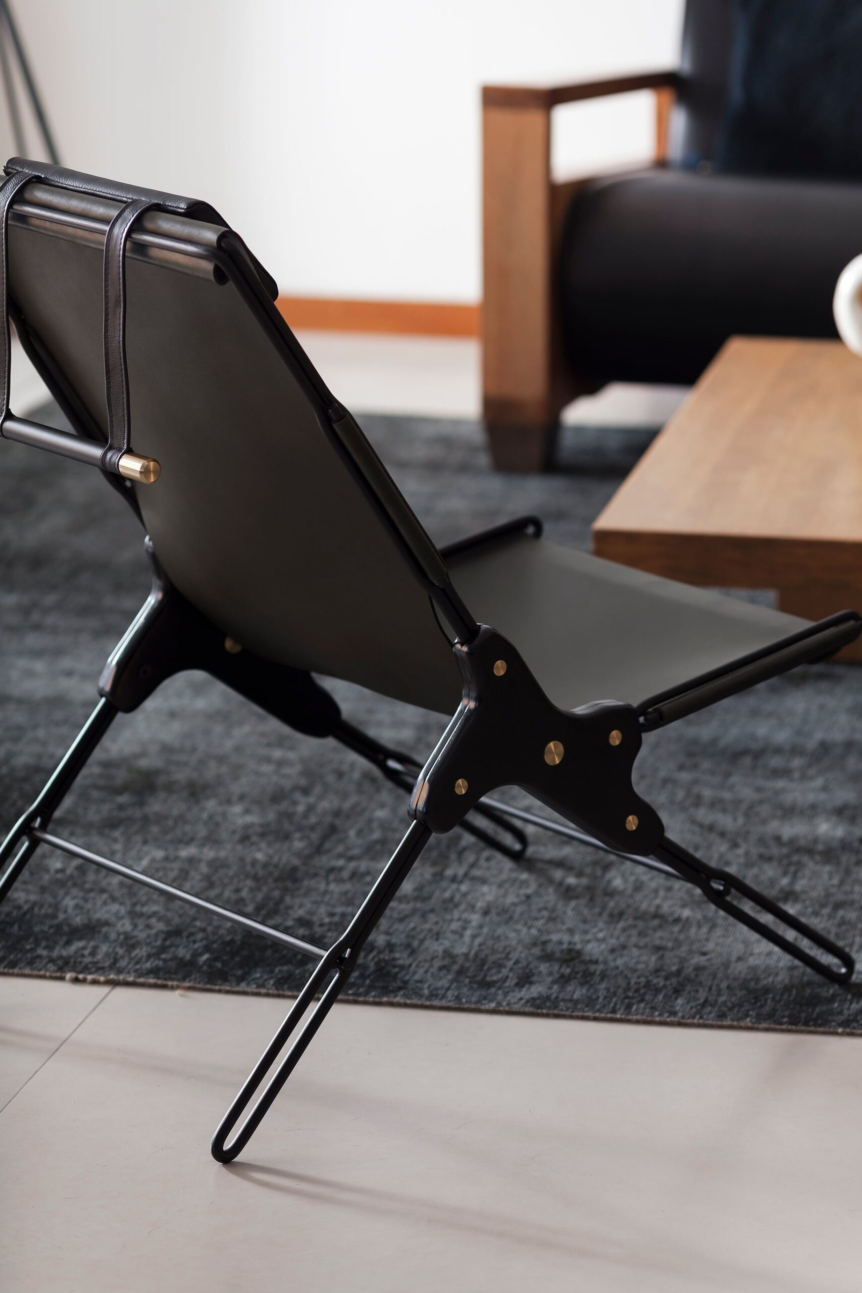 Brown Lounge Chair by Estudio Andean 6
