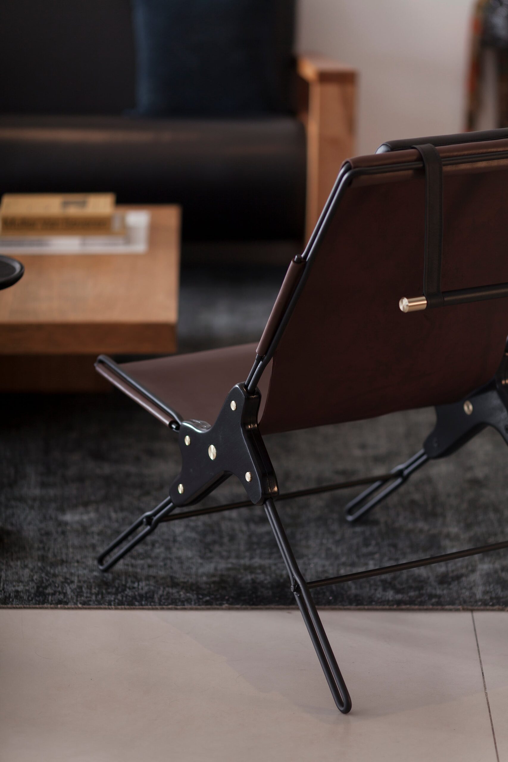 Brown Lounge Chair by Estudio Andean 7